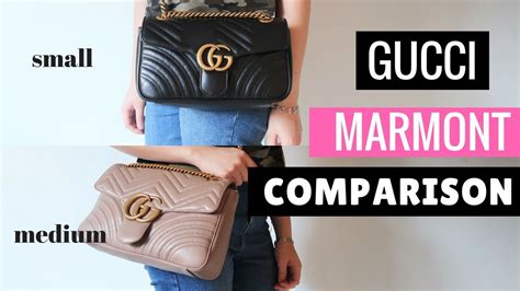 gucci marmont mini 22 cm|gucci marmont medium.